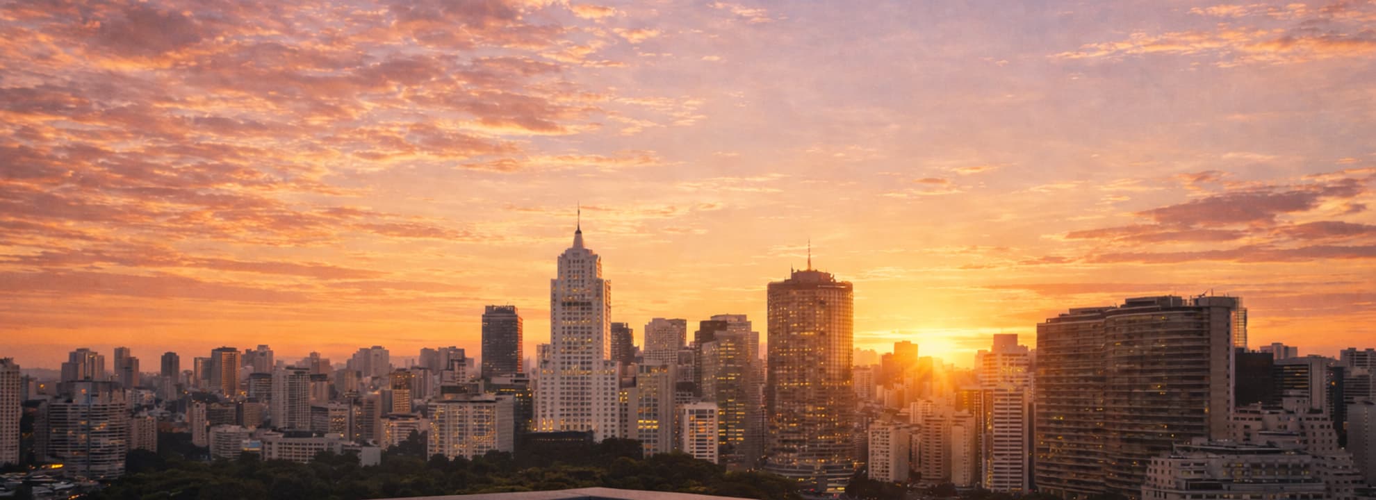 Imagem ilustrativa do centro de São Paulo, direcionando para localização de Apartamentos Centro São Paulo