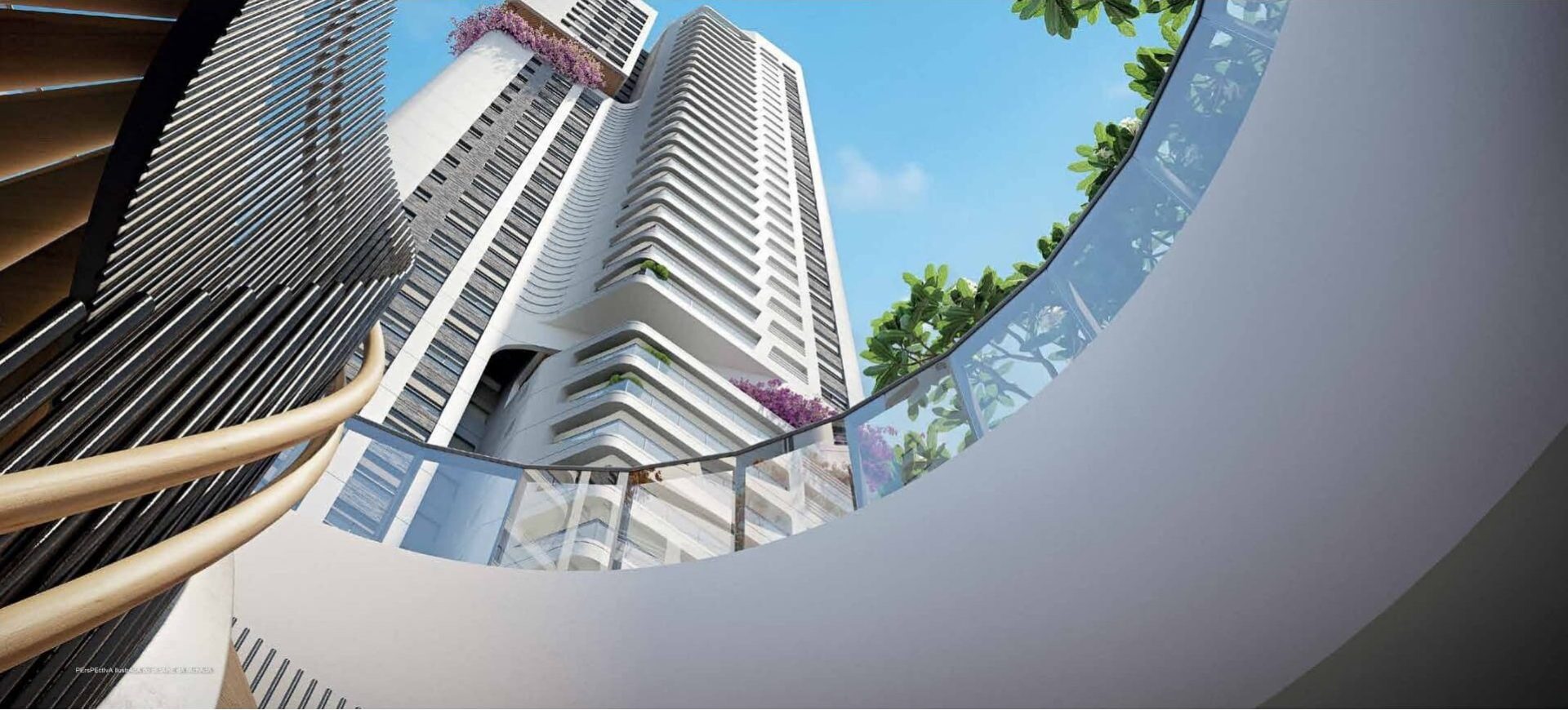 Imagem ilustrativa da torre do empreendimento Parque da Cidade da Construtora Eztec